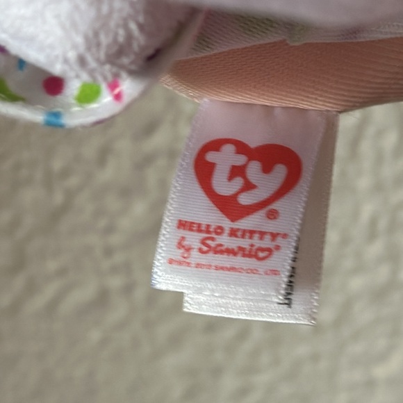 HELLO KITTY holding Lollipop Plush 5in - Picture 4 of 4